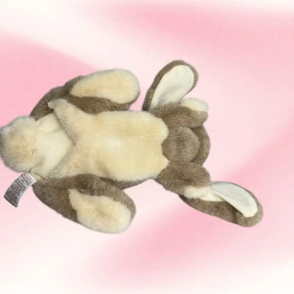 Vintage Folkmanis FolkTails Lop Ear Rabbit Hand Puppet 12